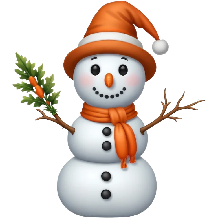 cool snowman emoji