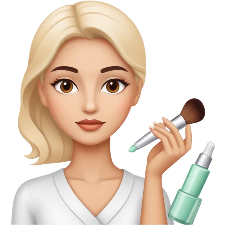 autocuidado e cosmético mulher emoji