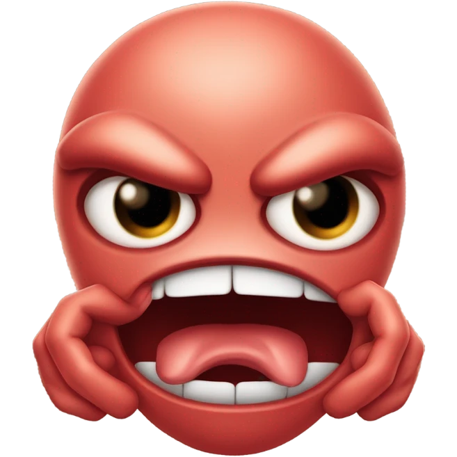 Angry  uterus emoji