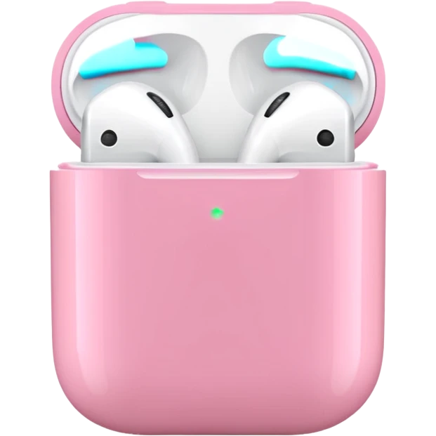 Pink Airpods emoji