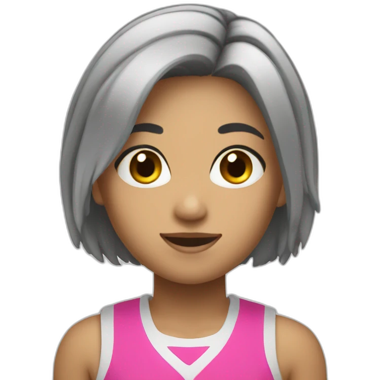 niña voley  emoji
