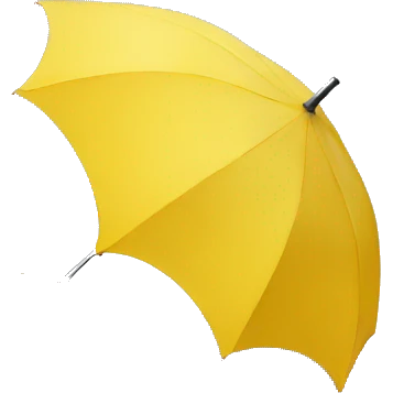yellow umbrella  emoji