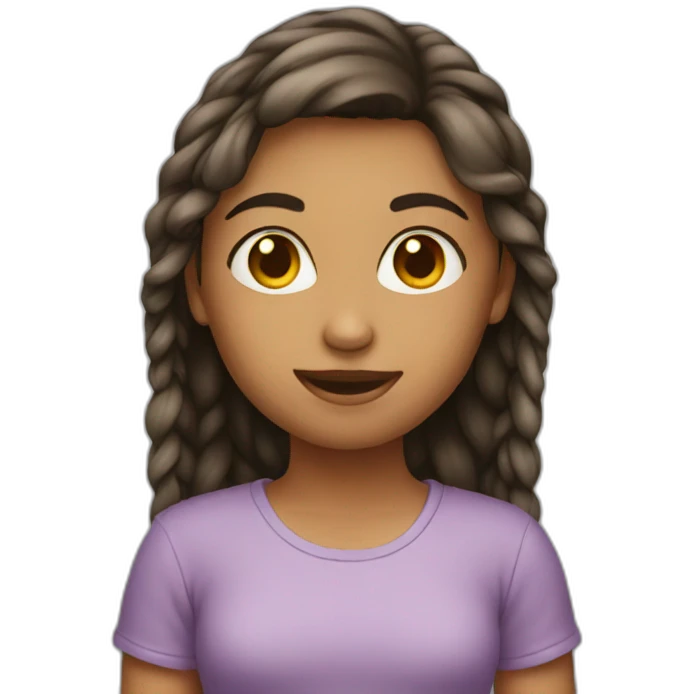 Fille emoji