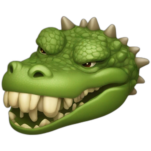 crocodile vomit emoji