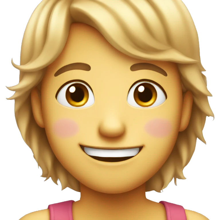 original smile emoji with rosy cheeks emoji