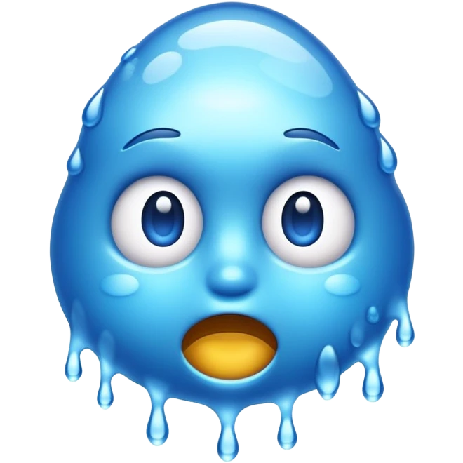 Freaky wet emoji emoji