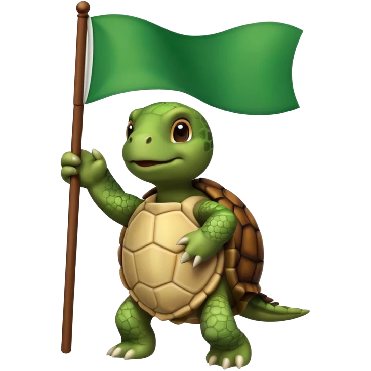 Turtle Flag emoji