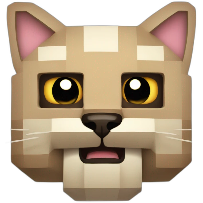 minecraft cat face emoji