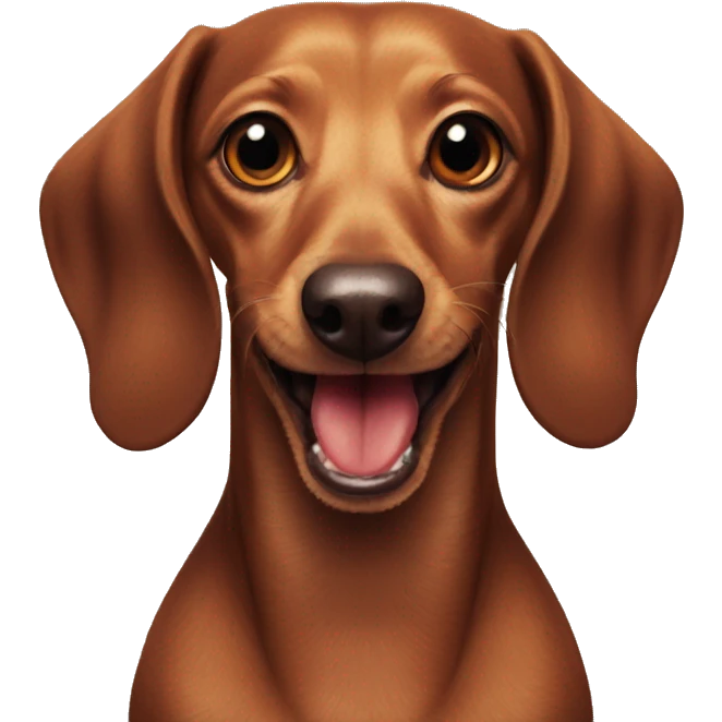 Vampire dachshund  emoji