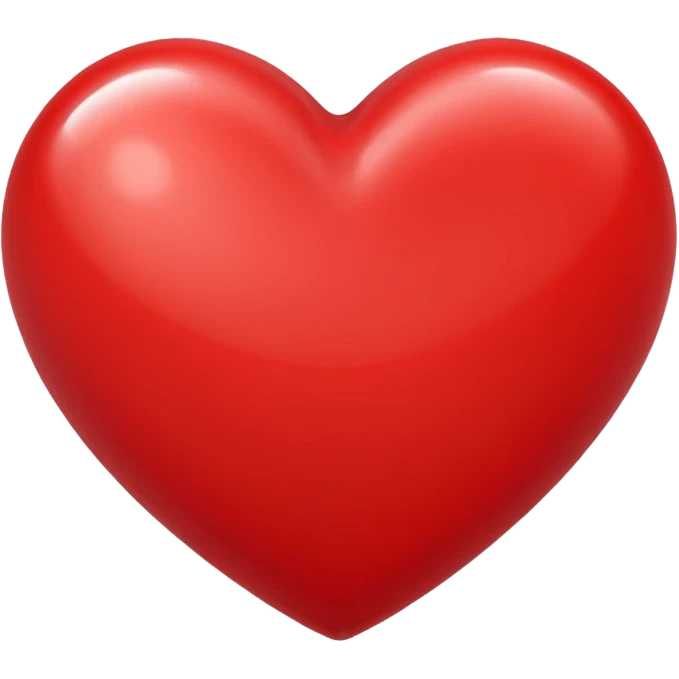 red heart emoji