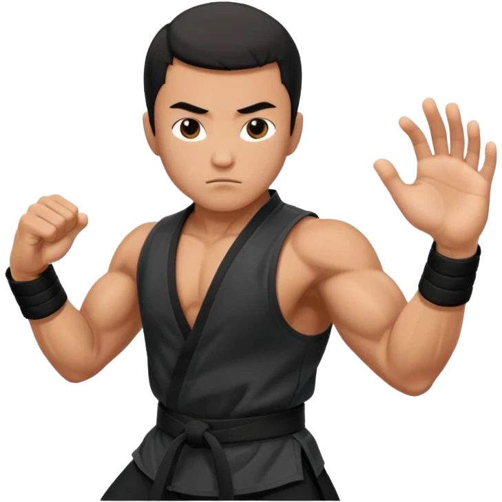 Kung fu emoji