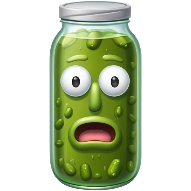 Pickle Rick emoji