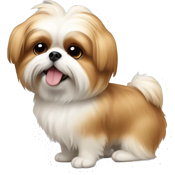 Shih Tzu Pomeranian dog emoji