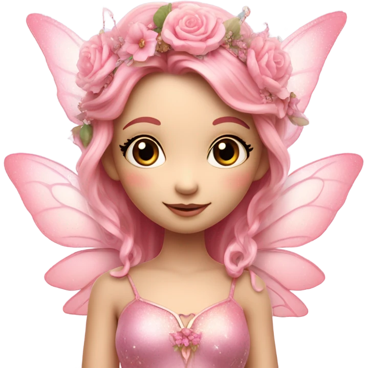 pink fair emoji