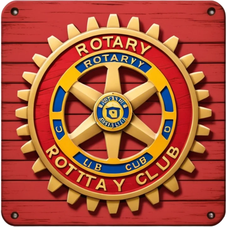 Rotary Club sign emoji