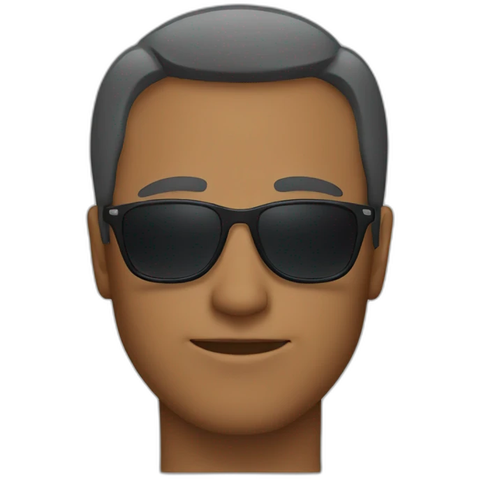 man in sunglasses emoji