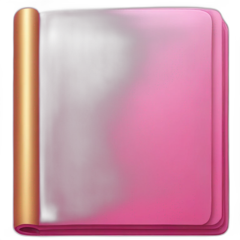 pink book emoji
