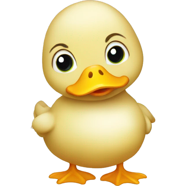 cuty baby potato duck emoji