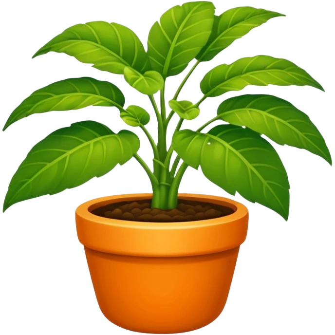 Una planta bonita con una masetá de color: FFACC4 emoji