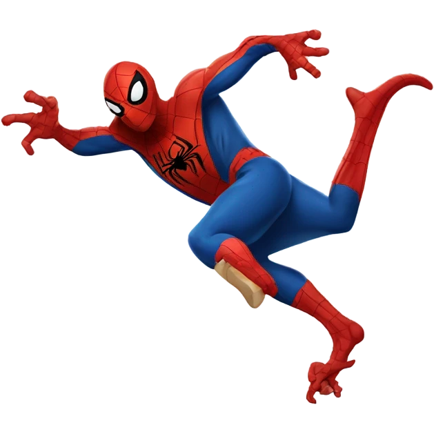 Spider-Man dinosaur doing a backflip  emoji