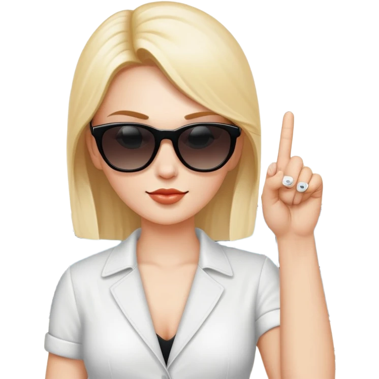 Car with a person stucking a middle finger insiste emoji