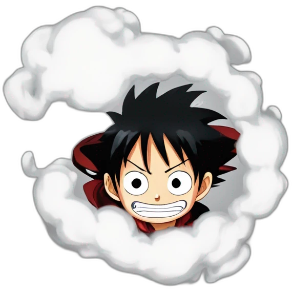 Monkey D Luffy gear5 emoji