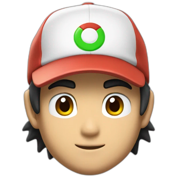 ash ketchum emoji