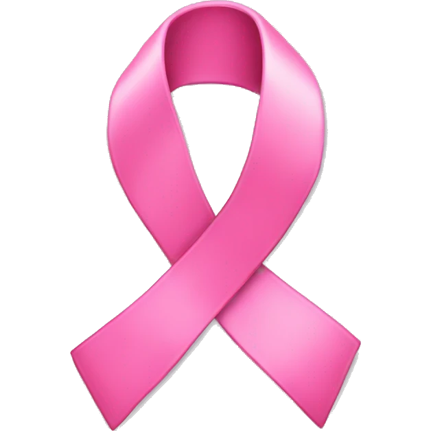 Pink ribbon emoji