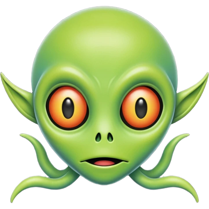 Acid blooded Alien emoji