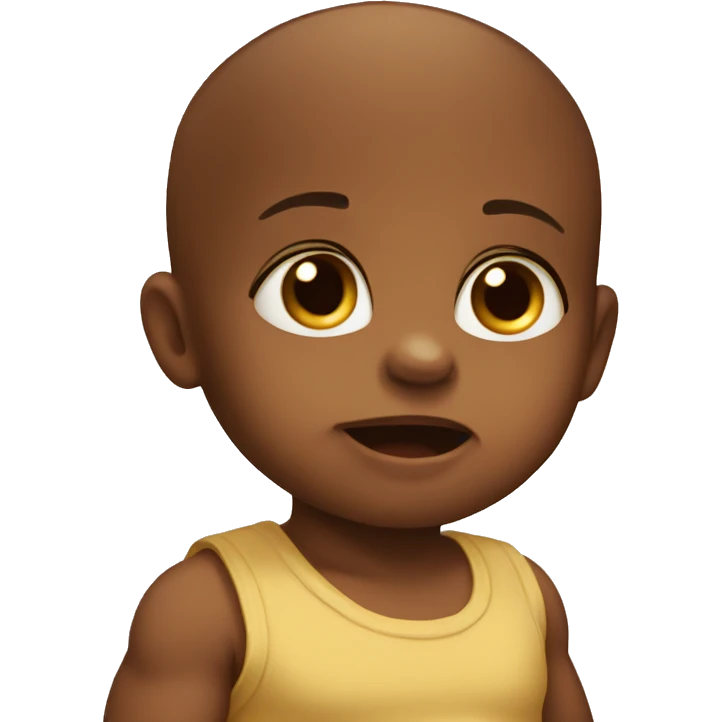 Baby saying no  emoji