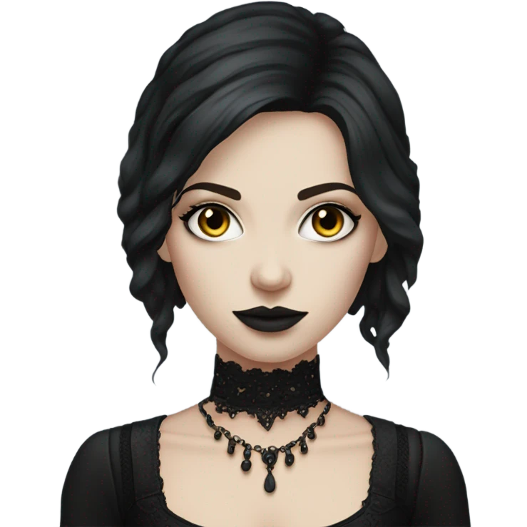Goth emoji
