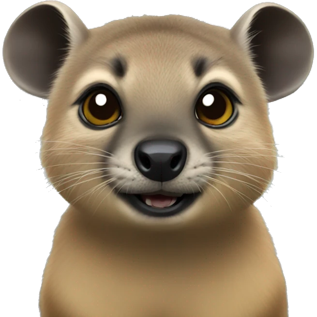 Little hyrax  emoji