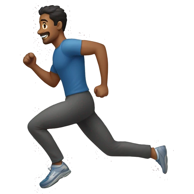 hombre corriendo  emoji