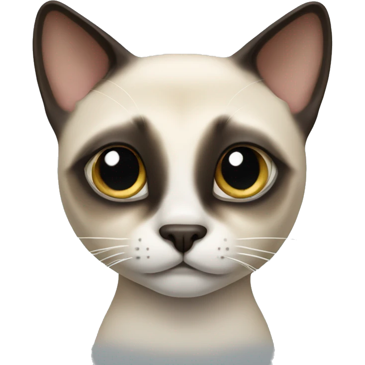 Siamese cat emoji