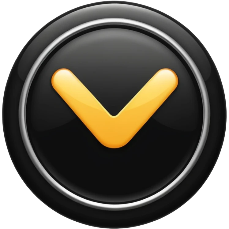 Verified black badge  emoji