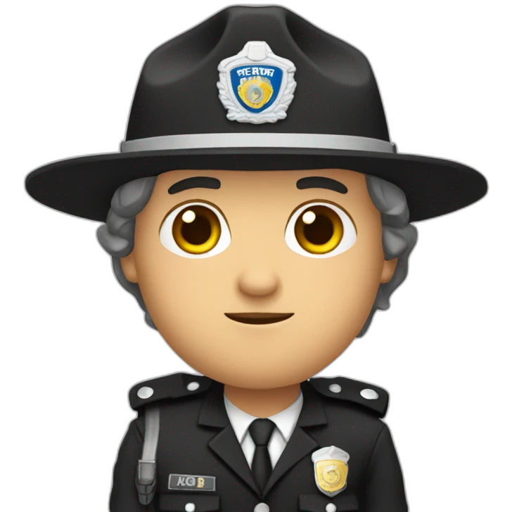 Policia antimotines emoji