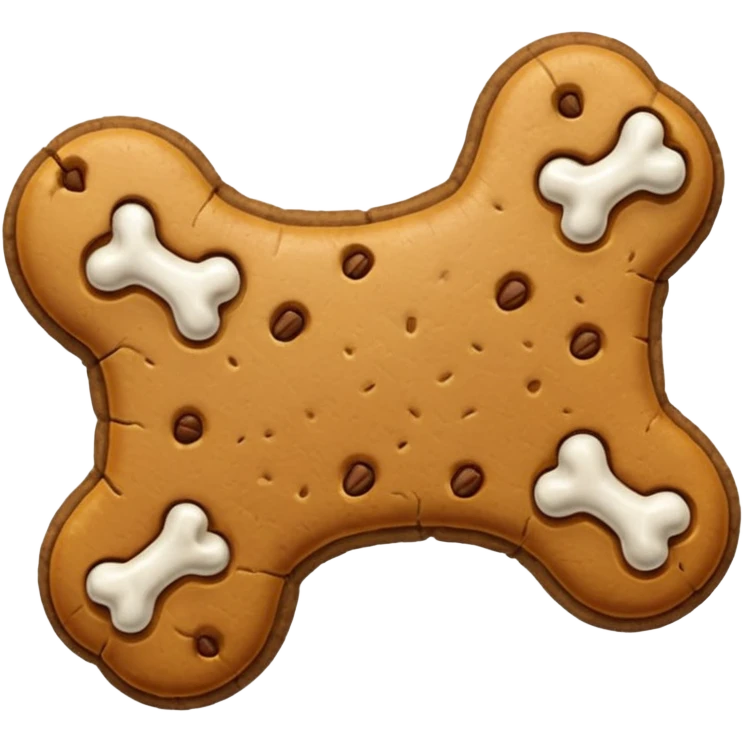 Dog treat emoji