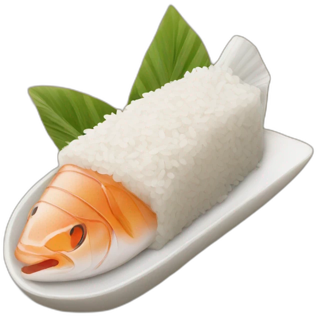 Rice & Fish emoji