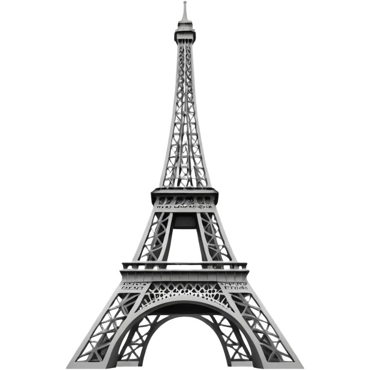 simplified eifel tower emoji
