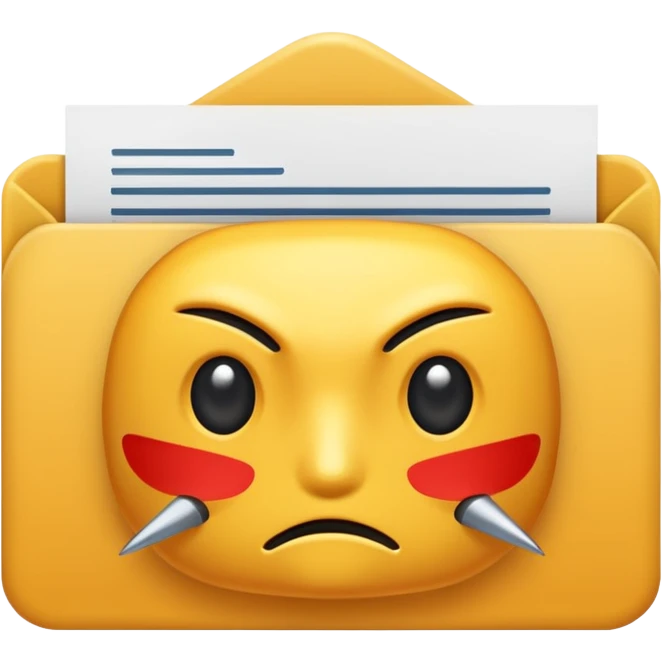 phishing attack concept emoji