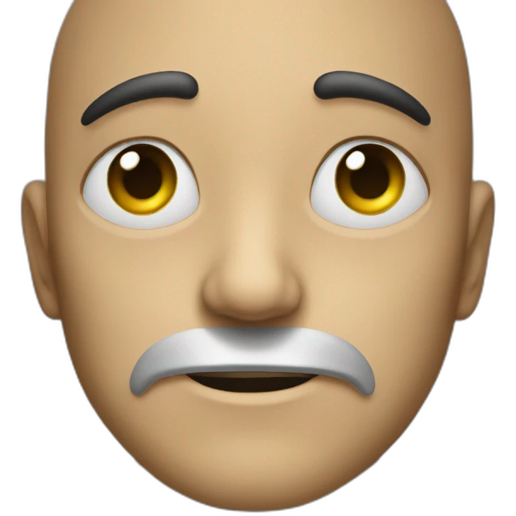 Judgement face emoji