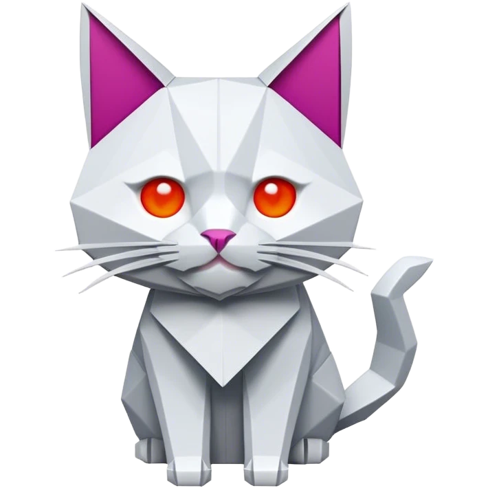 cat origami emoji