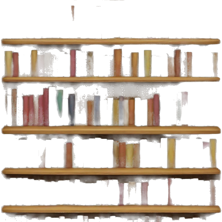 Bookshelf emoji