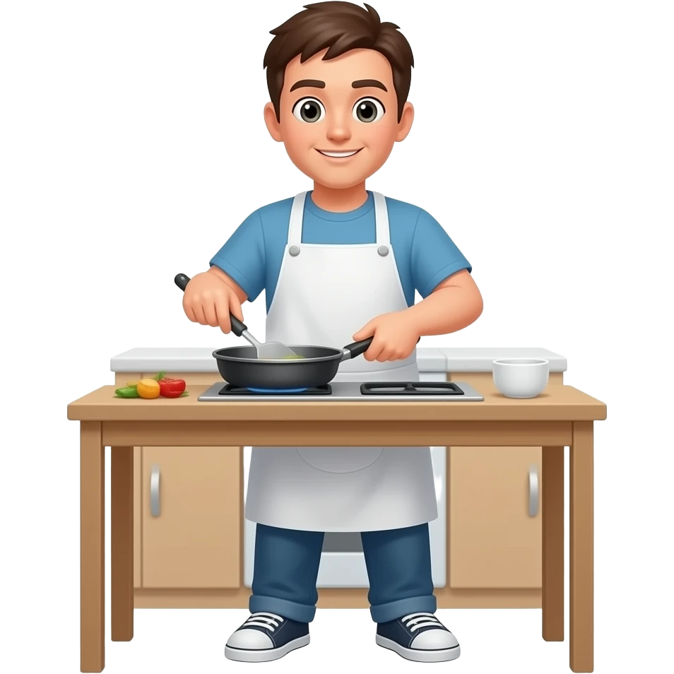 a person cooking emoji