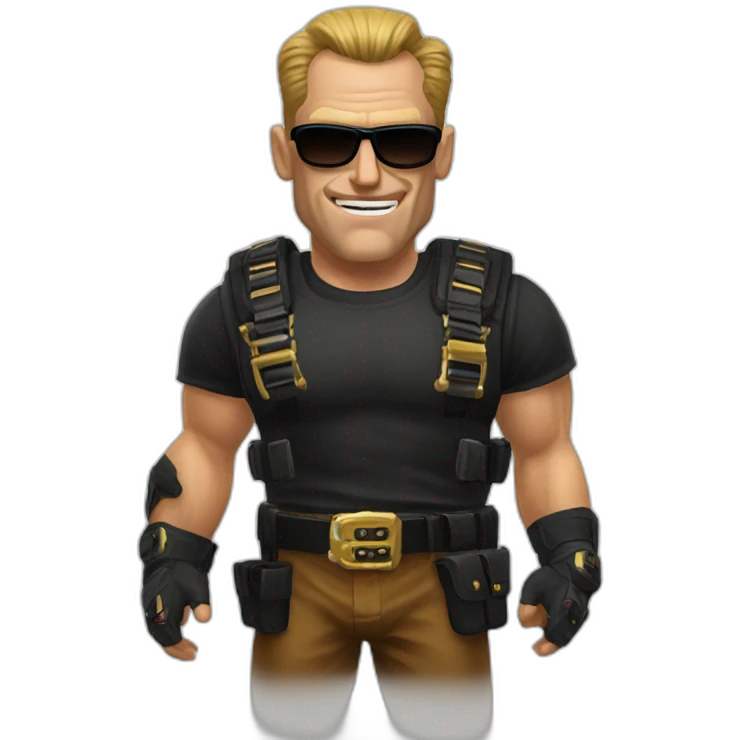 Russian duke nukem emoji