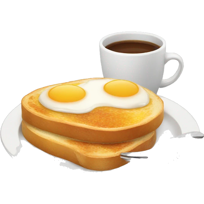 French breakfast emoji