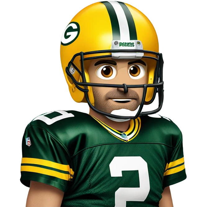 Aaron Rodgers emoji