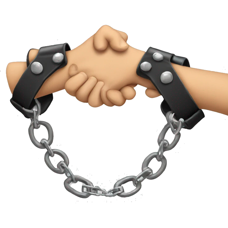 Hands in handcuffs  emoji