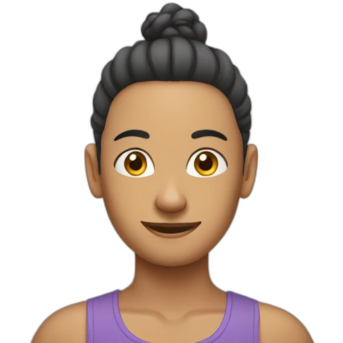 Aero yoga emoji