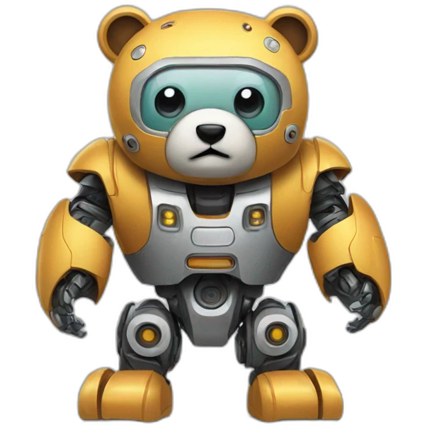 bear robot emoji